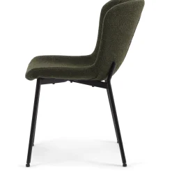 Adena spisebordsstol - Grøn Boucle