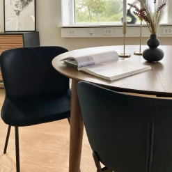 Adena spisebordsstol - Sort velour