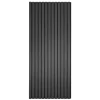Akustikpanel i sort egetræsfiner 1200x520x18 mm