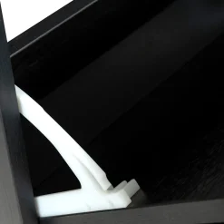 Amy skoskab - Sort med 3 låger