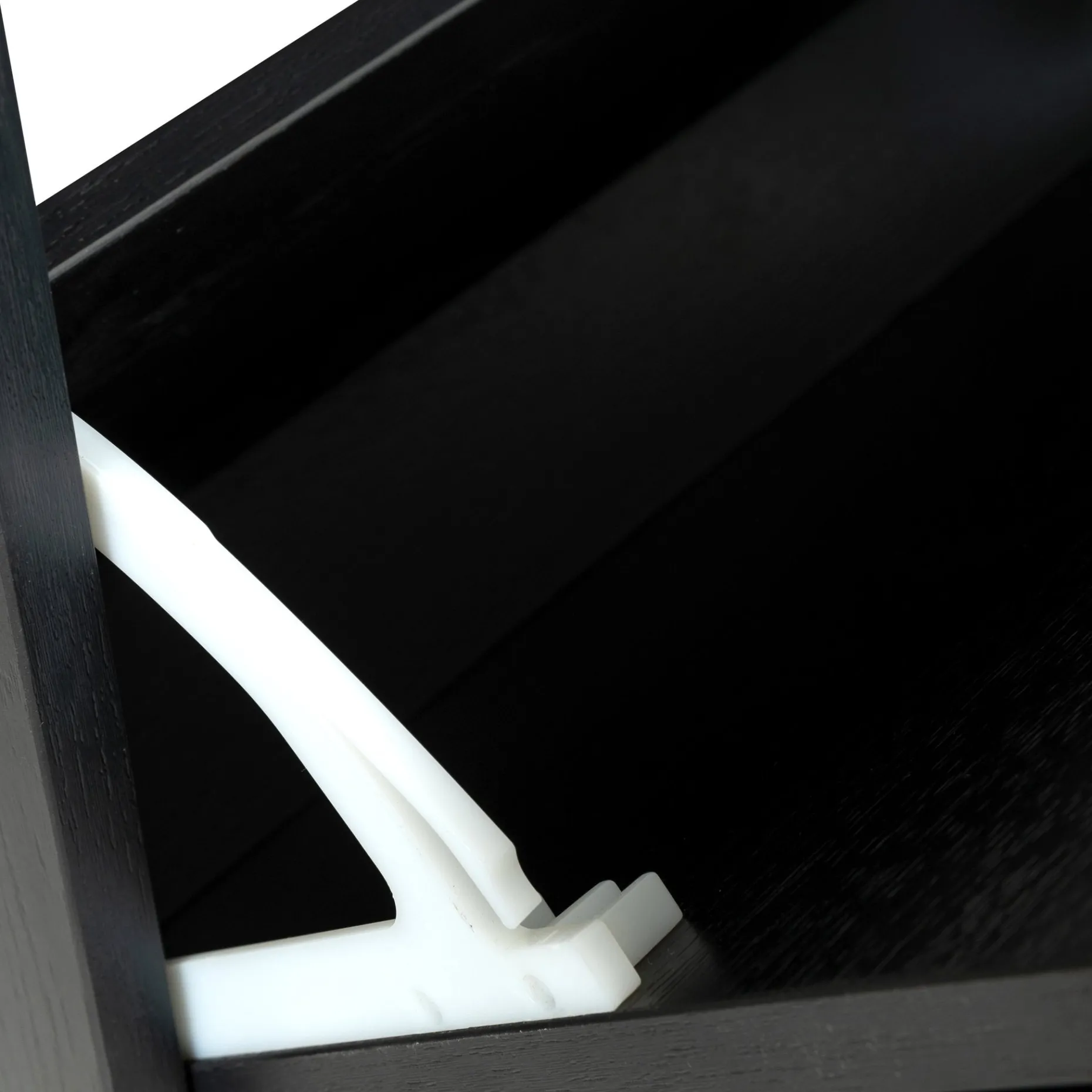 Amy skoskab - Sort med 3 låger