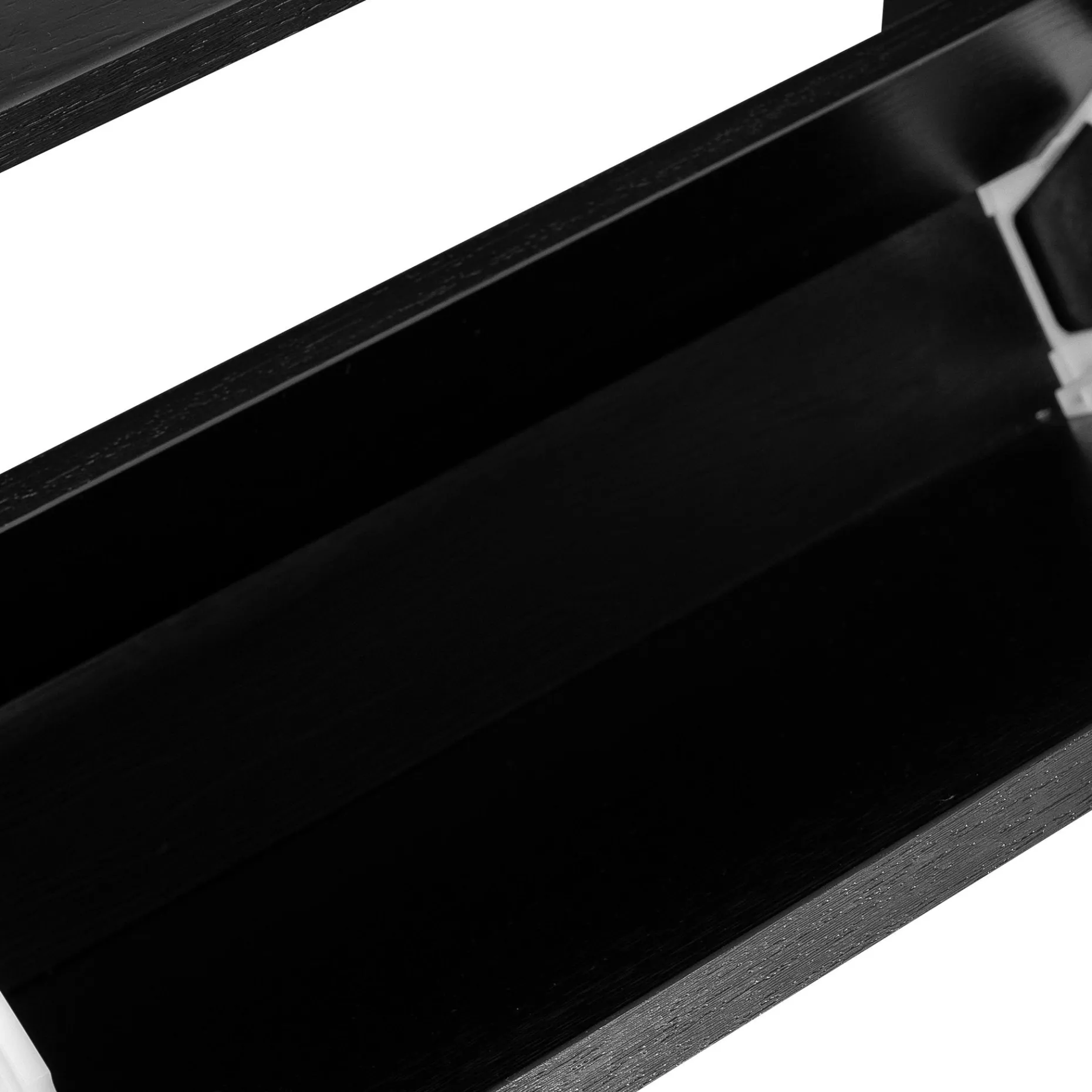 Amy skoskab - sort med 1 låge