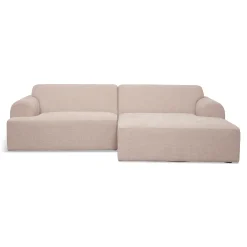 Arianna chaiselong sofa beige - Højrevendt