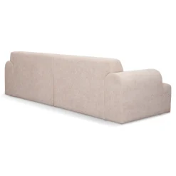Arianna chaiselong sofa beige - Højrevendt
