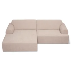 Arianna chaiselong sofa beige - Venstrevendt