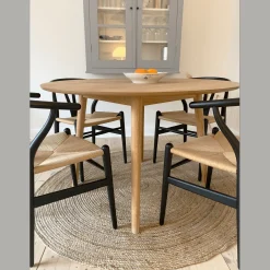 Arthur rundt tæppe - Jute Ø150 cm