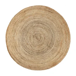 Arthur rundt tæppe - Jute Ø90 cm