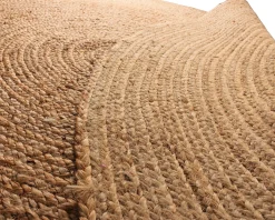 Arthur rundt tæppe - Jute Ø90 cm