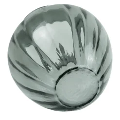 Bati glas vase i grå 27 cm