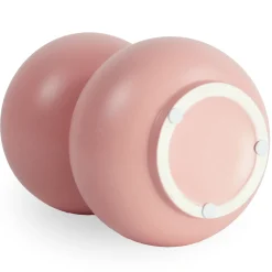 Becca bobleform keramik vase lyserød 21 cm