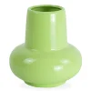 Birka keramik vase grøn 15 cm
