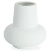 Birka keramik vase hvid 15 cm
