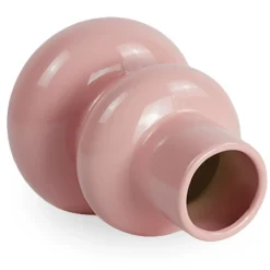 Bliss keramik vase lyserød 19,5 cm