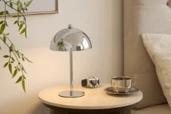 Bloom bordlampe Chrome