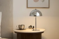 Bloom bordlampe Chrome