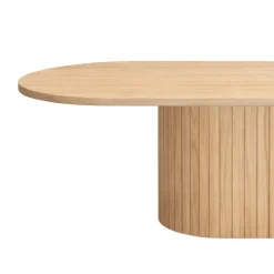 Bobby - Oval sofabord 120x55x45 cm Eg