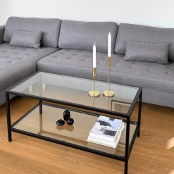 Brandy - Højrevendt og venstrevendt vendbar chaiselong sofa grå - L: 290  x D: 96 x H: 80 cm
