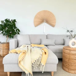 Brandy - højrevendt u-sofa i beige med chaiselong -  L: 366 x D: 211 x H: 80 cm