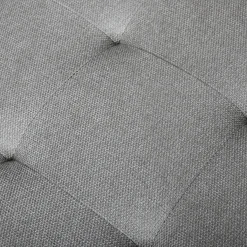 Brandy - venstrevendt u-sofa i grå med chaiselong -  L: 366 x D: 211 x H: 80 cm