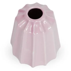 Caddi keramik vase lyserød 15 cm