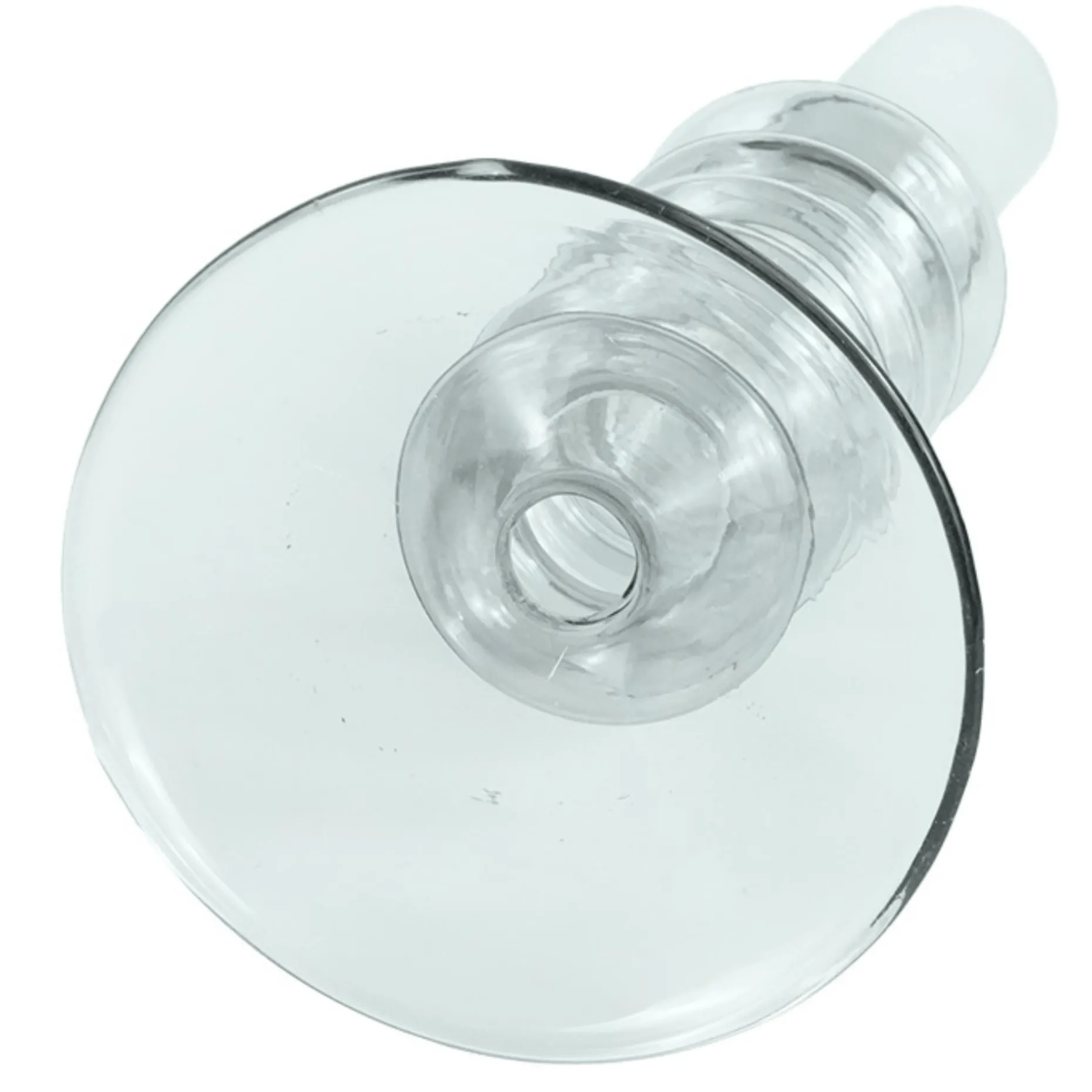 Chili lysestage glas grå 21 cm