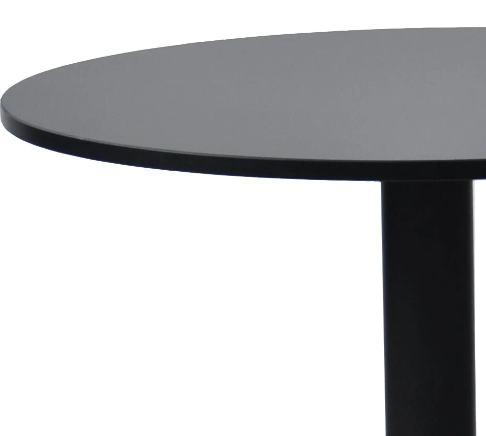 Chloe sort cafebord Ø70 cm