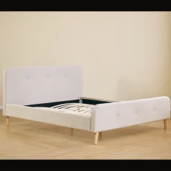 Christian sengeramme i beige 180x200 cm ekskl. sengelameller og madrasser