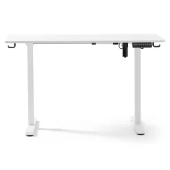Damian hæve sænkebord skrivebord 120x60 cm i hvid