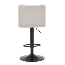 Diana - beige justerbar barstol med drejefunktion 360 grader