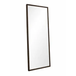 Elvira spejl 120x50 cm med træramme i røget eg