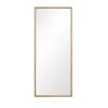 Elvira spejl 120x50 cm med træramme i eg