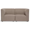 Emilia modulsofa i sand 2 moduler L: 158 X D: 79 X H: 72 cm