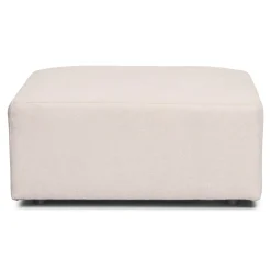 Emilia puf i beige L: 79 X D: 79 X H: 39 cm