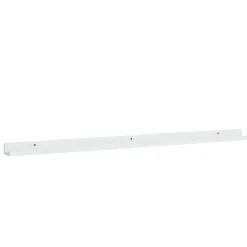 Emmie billedhylde hvid 115x7 cm