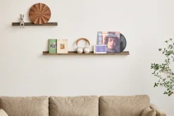 Emmie billedhylde røget eg 60x7 cm