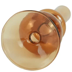 Fendi glas lysestage amber 15 cm