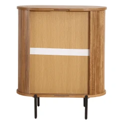 Florence jalousi skab med lameller i eg 70x40x85 cm