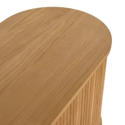 Florence jalousi skab med lameller i eg 160x45x75 cm