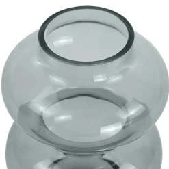 Gaia glasvase røget 21 cm