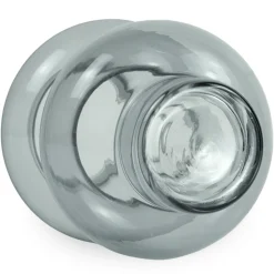 Gaia glasvase røget 21 cm