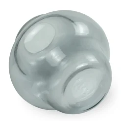 Gina glasvase røget 20 cm