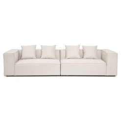 Hailey - Modulsofa I Beige Med 2 Moduler L: 294 X D: 100 X H: 65 cm
