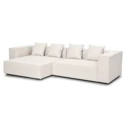 Hailey - Venstrevendt chaiselong modulsofa i beige med 2 moduler L: 294 X D: 148 X H: 65 cm