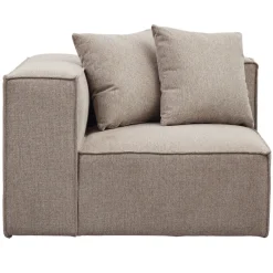 Hailey hjørne modul i sand L: 100 X D: 100 X H: 65 cm