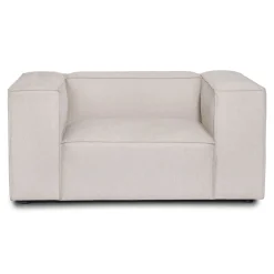 Hailey lænestol i beige L: 136 X D: 100 X H: 64 Cm