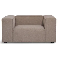 Hailey lænestol i sand L: 136 X D: 100 X H: 64 Cm