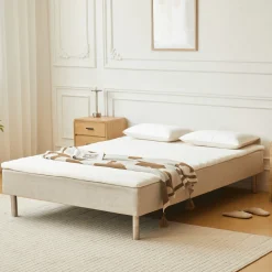 Henry hvid topmadras i PU-skum 140x200x4 cm