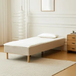 Henry hvid topmadras i PU-skum 90x200x4 cm