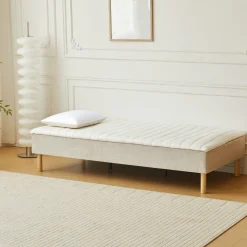 Henry hvid topmadras i PU-skum 90x200x4 cm