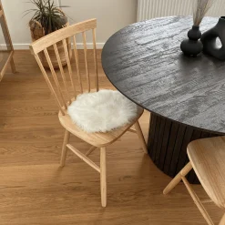 Holly spisebordsstol - træstol i egelook